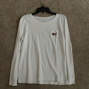 Vineyard Vines football tee